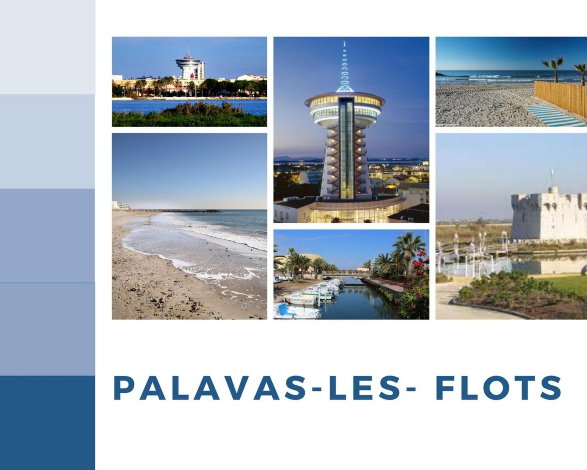 T2 Ecume Vue Mer Terrasse Parking Palavas-les-Flots Exteriér fotografie